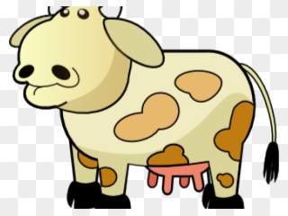 Farm Animals Clipart Clker - Cow Udder Clip Art - Png Download