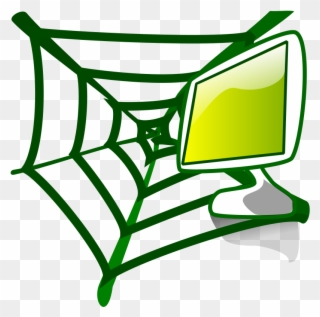 Spider Web Png Green Clipart