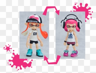 Shoes, Head Accessories And Weapons Are All Interchangeable - Splatoon 2 Card Pocket 24 For Nintendo Switch Clipart