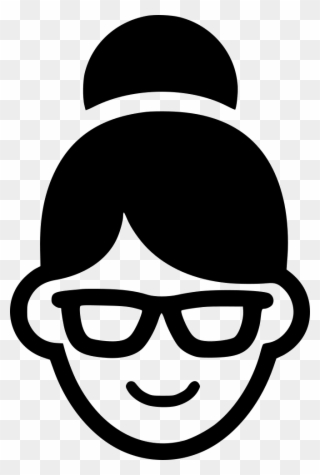 Clipart Mom Black And White - Mom Icon Png Transparent Png