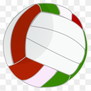 Ball Clip Color - Volleyball Clip Art - Png Download