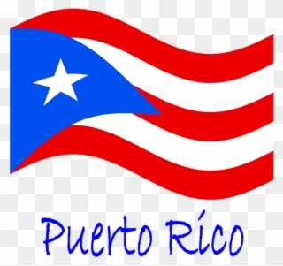 Bleed Area May Not Be Visible - Puerto Rican Flag Drawing Clipart