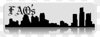 2018 Fundraising Letter - Detroit Skyline Silhouette Png Clipart