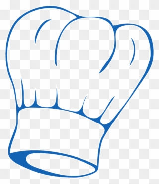 Deep Support Cliparts - Blue Chef Hat Clipart - Png Download