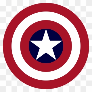 Clip Art Freeuse Library File S Shield Svg - Dream League Soccer Captain America Logo - Png Download