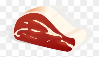 Raw Meat Beef Steak Chicken As Food - Meat Clip Art - Png Download