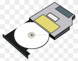 Free Clipart Slim Cd Drive Anonymous - Cd Rom Clipart - Png Download