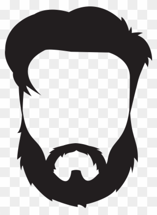 Beard And Mustache Clipart - Png Download