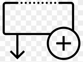 Insert Row Icon - Icon Clipart - Full Size Clipart (#91612) - PinClipart
