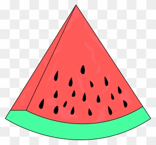 Of Watermelon Clip Art For Clipart Cliparts You - Slice Of Watermelon Clipart - Png Download