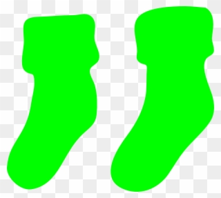 Green Sock Clipart