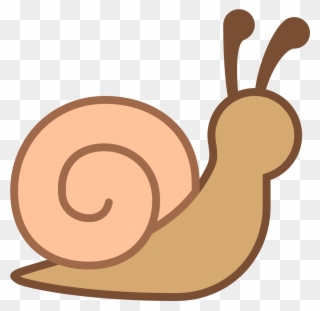 This Is An Eyeless Image Of A Snail - Slug Icon Clipart