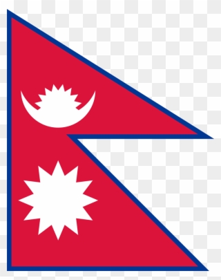 Flag Of Nepal Clipart