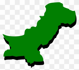 Clipart - Pakistan Map Vector Png Transparent Png
