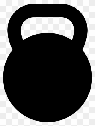 Banner Black And White Download Collection Of Transparent - Kettlebell Clipart - Png Download