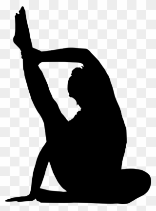 Silhouette At Getdrawings Com - Silhouette Gymnastique En Png Clipart
