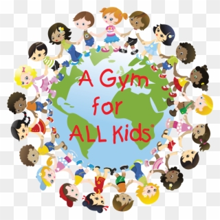 We Rock The Spectrum Kid's Gym - Gym For All Kids Clipart