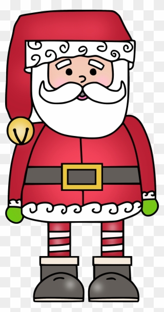 Christmas Santa Clip Art - Christmas Angel Clipart Whimsical - Png Download