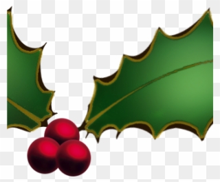 Christmas Holly Clipart Clipart Christmas Holly Clipart - Cricket Christmas - Png Download