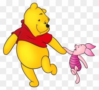 Winnie The Pooh And Piglet Free Png Clip Art Imageu200b - Winnie The Pooh Transparent Png