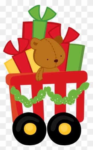 Christmas Pictures, Christmas Art, Christmas Clipart, - Christmas Train Clipart - Png Download