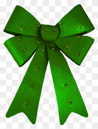 Green Bow Christmas Bows, Green Christmas, Bow Clipart, - Clipart Images Of Green Christmas Bows - Png Download