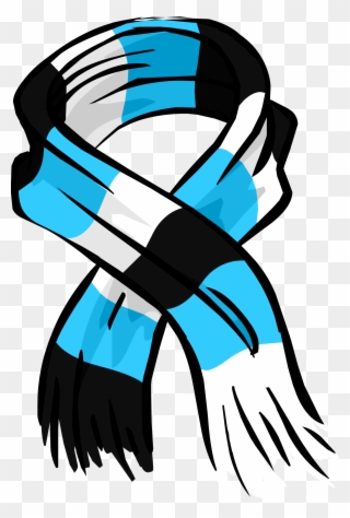 Scarf Clipart Dancing - Club Penguin Scarf - Png Download