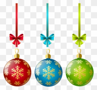 Decorate Clipart Holiday - Christmas Balls Clipart - Png Download