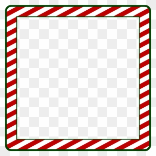 Christmas Frame Free Clip Art - Christmas Border Square Png Transparent Png
