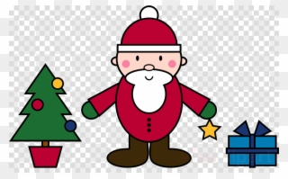 Simple Christmas Scene Clipart Santa Claus Christmas - Checkerboard Orange By Tinag - Orange Wallpaper Pattern - Png Download