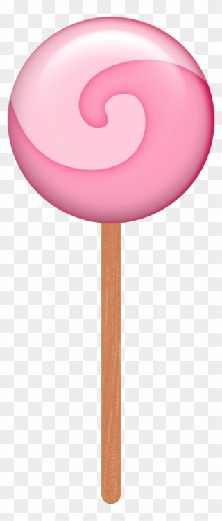 Aw Coc Lollipop - Transparent Background Lollipop Candy Clipart - Png Download