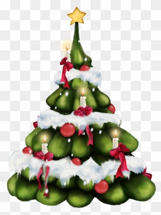 Xmas Tree, Christmas Tree With Presents, Merry Christmas - Christmas Tree Clipart