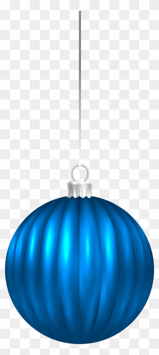 Blue Christmas Ornament Png Clipart