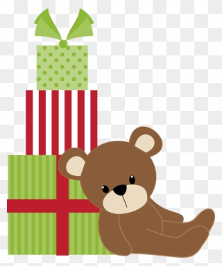 Minus Christmas Images Clip Art, Christmas Clipart, - Baby Shower Bear Png Transparent Png