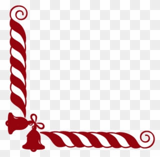 4shared -lihat Semua Gambar Di Folder Christmas - Candy Cane Clipart Border - Png Download