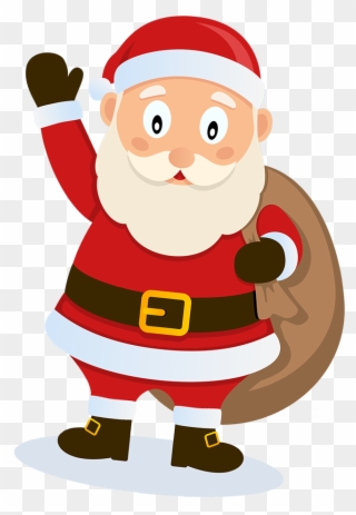 Graphic Black And White Download Customisable Santa - Clipart Santa Png Transparent Png