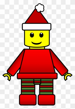 Christmas Lego Inspired Kids Clipart For Teachers Lego - Christmas Lego Clip Art - Png Download