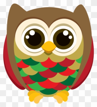 Owls For Kids Christmas Clip Art - Big Sister Tile Coaster - Png Download