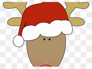 Holiday Clipart Reindeer - Clip Art Reindeer - Png Download