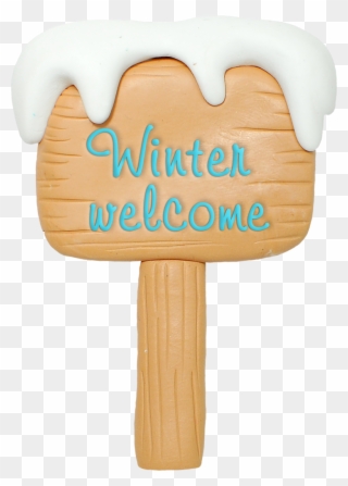 Winter Clipart, Christmas - Winter Welcome Sign Clipart - Png Download