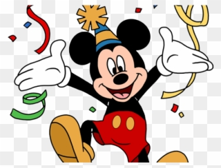 Gift Clipart Mickey Mouse - Mickey Mouse Birthday - Png Download