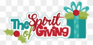 Christmas Toy Drive - Spirit Of Giving Clipart