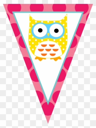 Owl Clipart Banner - Owl - Png Download