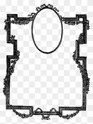 Borders And Frames Decorative Borders Picture Frames - Clip Art Frame - Png Download