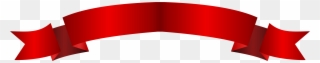 Long Red Banner Png Clipart