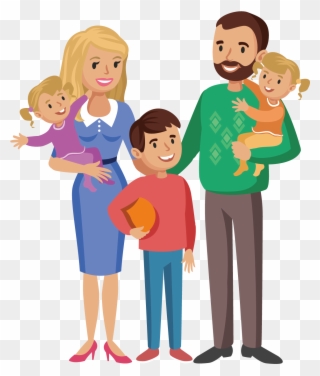 Family Parent Illustration - Parent Illustration Clipart