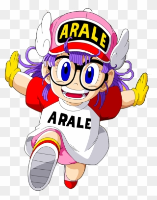 If He Feels Like Putting The Characters In An American - Arale Dragon Ball Png Clipart