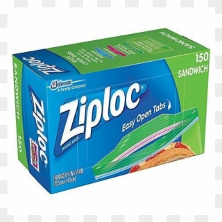 Ended - Ziploc Sandwhich Bags 150 Ct ... Clipart
