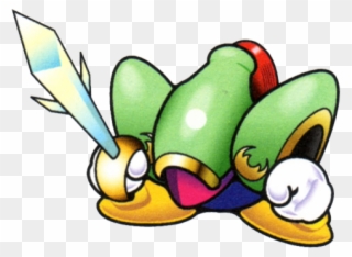 Kirby Clipart Sword - Kirby Super Star Ultra Blade Knight - Png Download