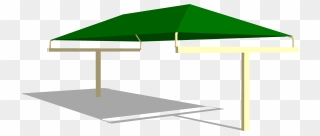 T-bar Cantilever Shade Structure - Umbrella Clipart